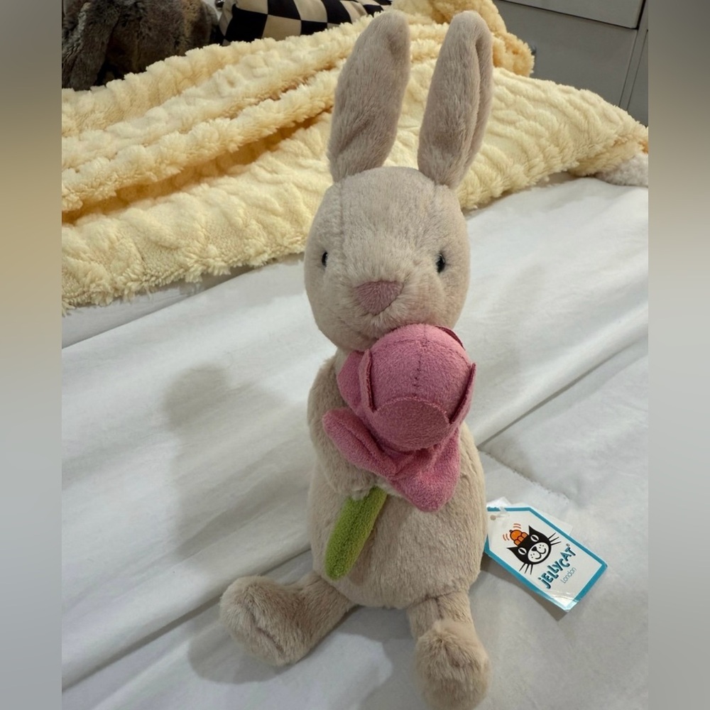 jellycat bonnie bunny with peony